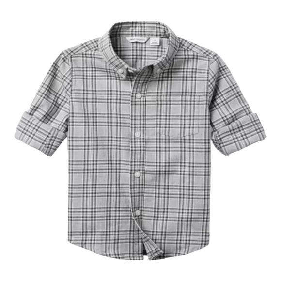 🆕 Janie & Jack NWT Classic Flannel Tartan Shirt. Size 5 - Picture 3 of 4